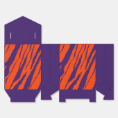 MVB Tiger Stripes Design- Orange & Purple フェイバーボックス (見開き)