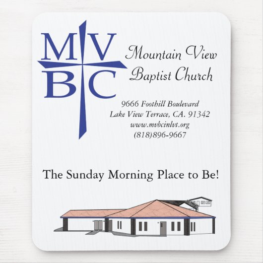 MVBCのマウスパッド(p) マウスパッド (正面)