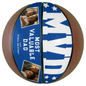 MVD最も価値のあるパパ2枚の写真 バスケットボール (縦)