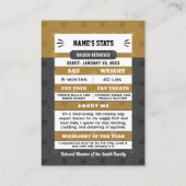 MVPカスタムペットトレーディングカードおもしろいドッグトレーディングカード コーリングカード (裏面)