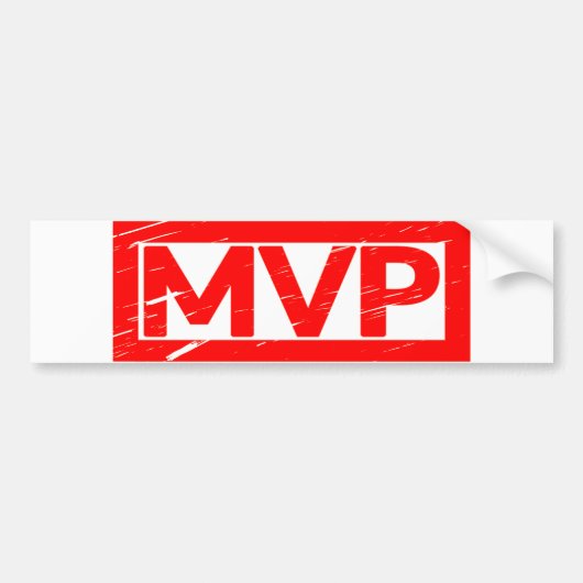 MVPスタンプ バンパーステッカー (正面)