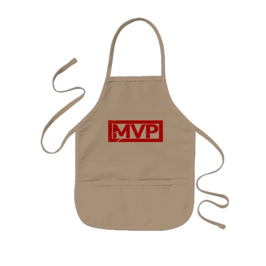 MVPスタンプ 子供用エプロン (正面)