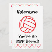 MVPバレーボールキッズ教室ホリデーカード シーズンカード (正面/裏面)