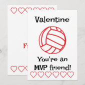 MVPバレーボールキッズ クリスマスカード (正面/裏面)