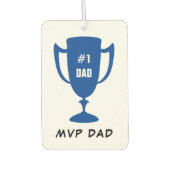 MVPパパブルートロフィーパーソナライズされたト カーエアーフレッシュナー (正面)