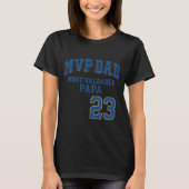 mvpパパ最も有効なpapa 23 tシャツ (正面)