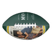 MVPパパ |グリーン&金ゴールド父の日 アメリカンフットボール (正面)