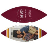 MVPパパ |ブルゴーニュ&金ゴールド父の日 アメリカンフットボール (パネル)