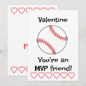 MVPベースボールキッズ クリスマス ホリデー カード (正面/裏面)