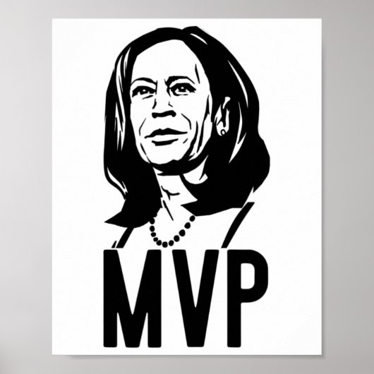Mvpマダメ副社長Kamala Harris氏の選挙M ポスター (正面)