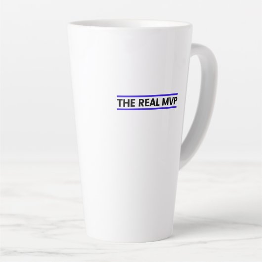 mvp実在 カフェラテマグ (右アングル)