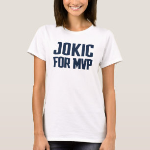 MVP用Jokic - DenverバスケットボールTシャツ Tシャツ