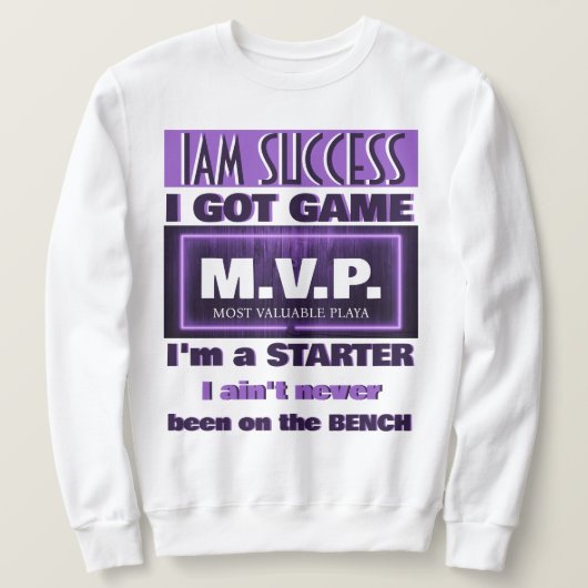 MVP スウェットシャツ (デザイン正面)
