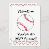 MVP ベースボール キッズ クリスマス カード (正面/裏面)