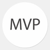 MVP ラウンドシール (正面)