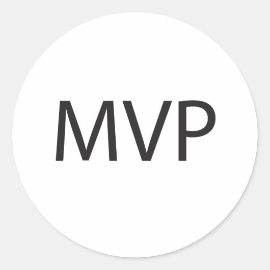 MVP ラウンドシール (正面)