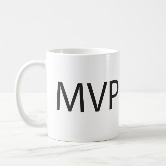 MVP |最も価値のある人物 コーヒーマグカップ (左)