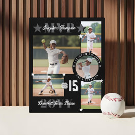 MVP End of Season Baseball Player Photo Collage フォトプラーク