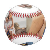 MVP of Our Lives with カスタム Photos and Year 野球ボール (正面)