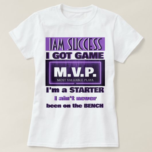 MVP Tシャツ (デザイン正面)