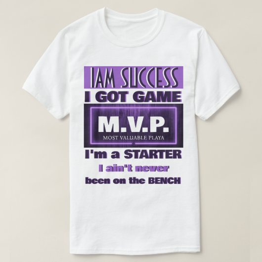 MVP Tシャツ (デザイン正面)