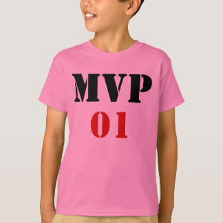 MVP Tパーソナライズされたシャツ（背面に名前が付いている場合） Tシャツ