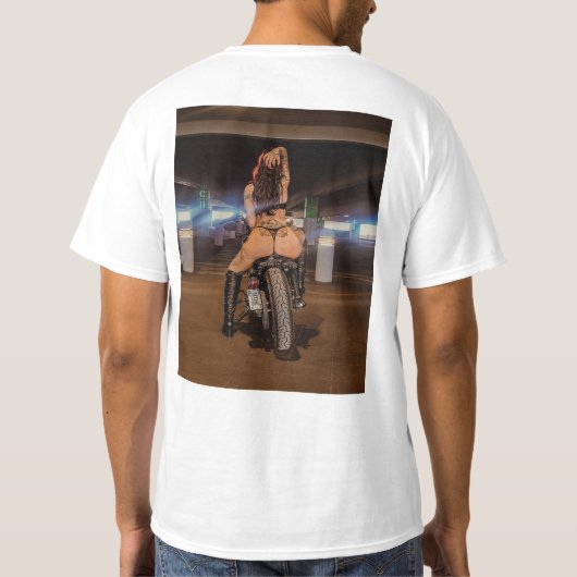 MVR Harley Bobber 2026 シュート Tシャツ (裏面)