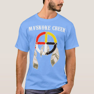 Mvskoke Creek Muskogee Native American Tシャツ