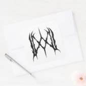 MWロゴスクエアステッカー スクエアシール (封筒)