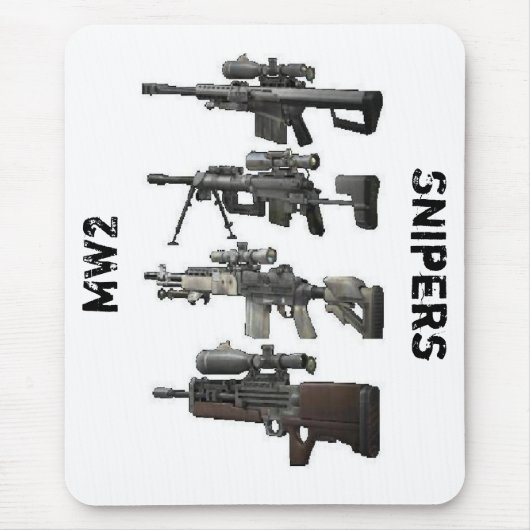 MW2狙撃兵 マウスパッド (正面)