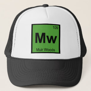 Mw - ミューアの森 化学周期表シンボル キャップ