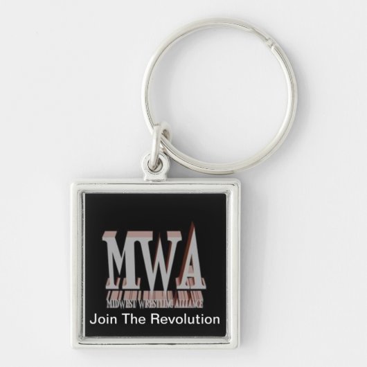 MWAのロゴKeychain キーホルダー (正面)