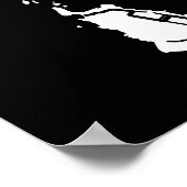 Mwanza Tanzania City Map ポスター (角)