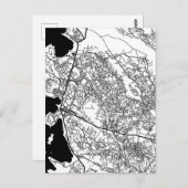 Mwanza Tanzania City Map ポストカード (正面/裏面)