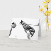 MWDガブリエルの挨拶状 カード (黄色い花)