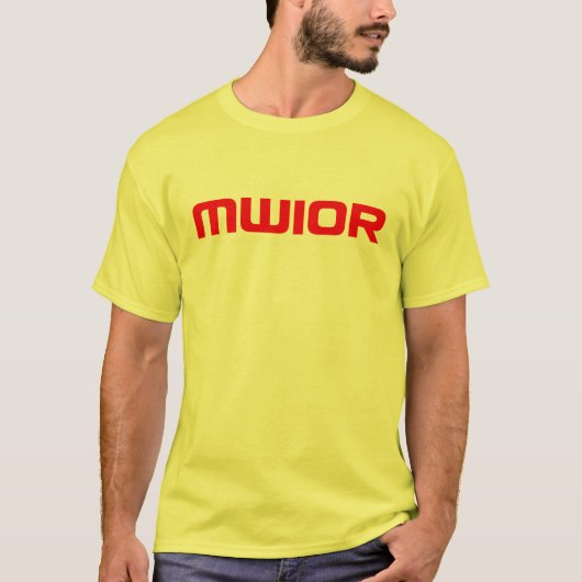 MWIORの監視人のティー Tシャツ (正面)
