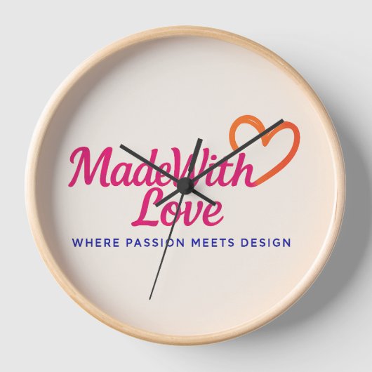 MWLクロック 壁時計 (正面)