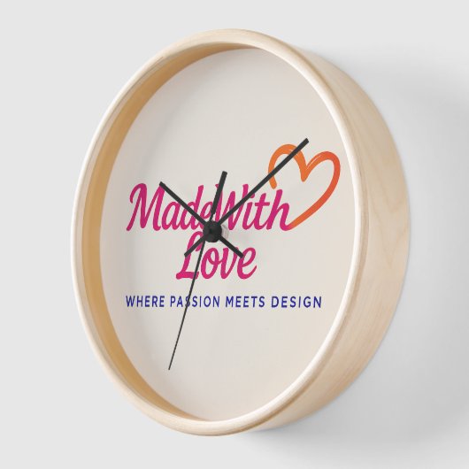 MWLクロック 壁時計 (傾斜)