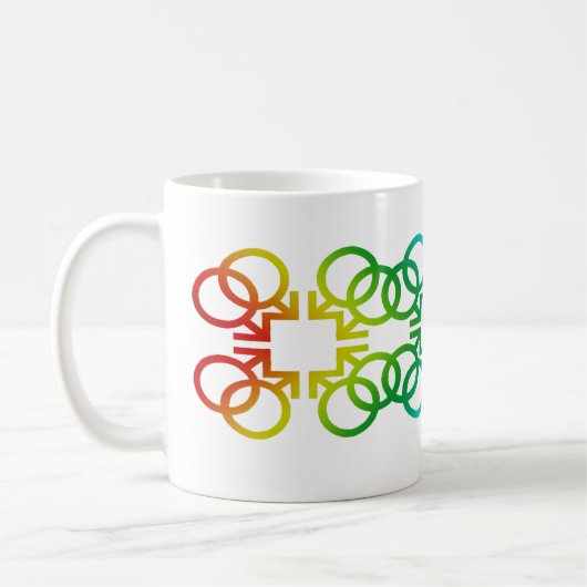 MWLTLM NO SLOGAN Coffee Mug コーヒーマグカップ (左)