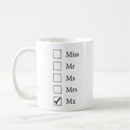 Mxのタイトル(5つの選択)のマグ コーヒーマグカップ