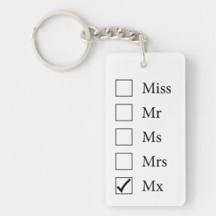 Mxのタイトル(5つの選択) Keychain キーホルダー