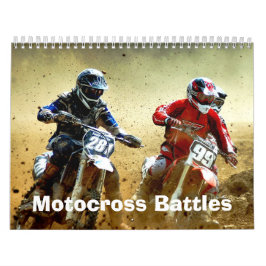 MXのモトクロスはカレンダーを戦います カレンダー