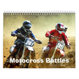 MXのモトクロスはカレンダーを戦います カレンダー