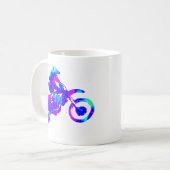 MXの内側の銀河 コーヒーマグカップ (正面左)