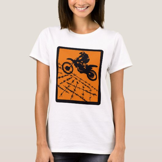 MXの粘土の乗馬 Tシャツ (正面)