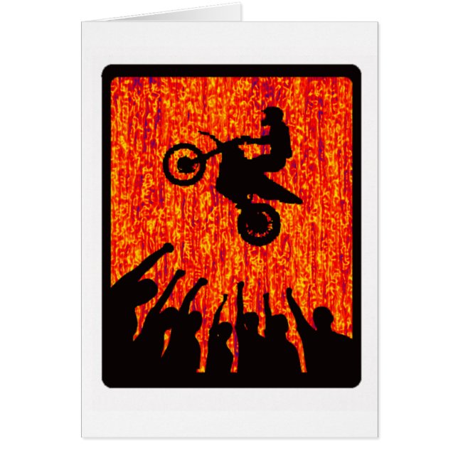 MXの赤の火炎信号 (正面)