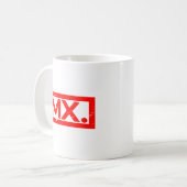 MXスタンプ コーヒーマグカップ (正面左)