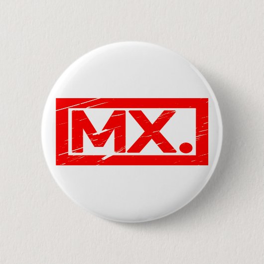 MXスタンプ 缶バッジ (正面)