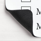 Mxタイトル(5つのオプション)マウスパッド マウスパッド (コーナー)