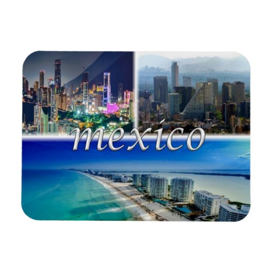 MXメキシコ – モンテレイ –  マグネット (横)